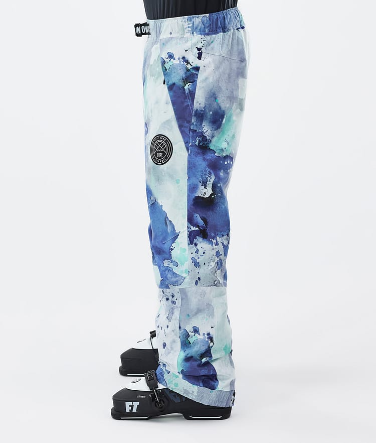 Dope Blizzard Ski Pants Men Spray Blue Green, Image 3 of 5