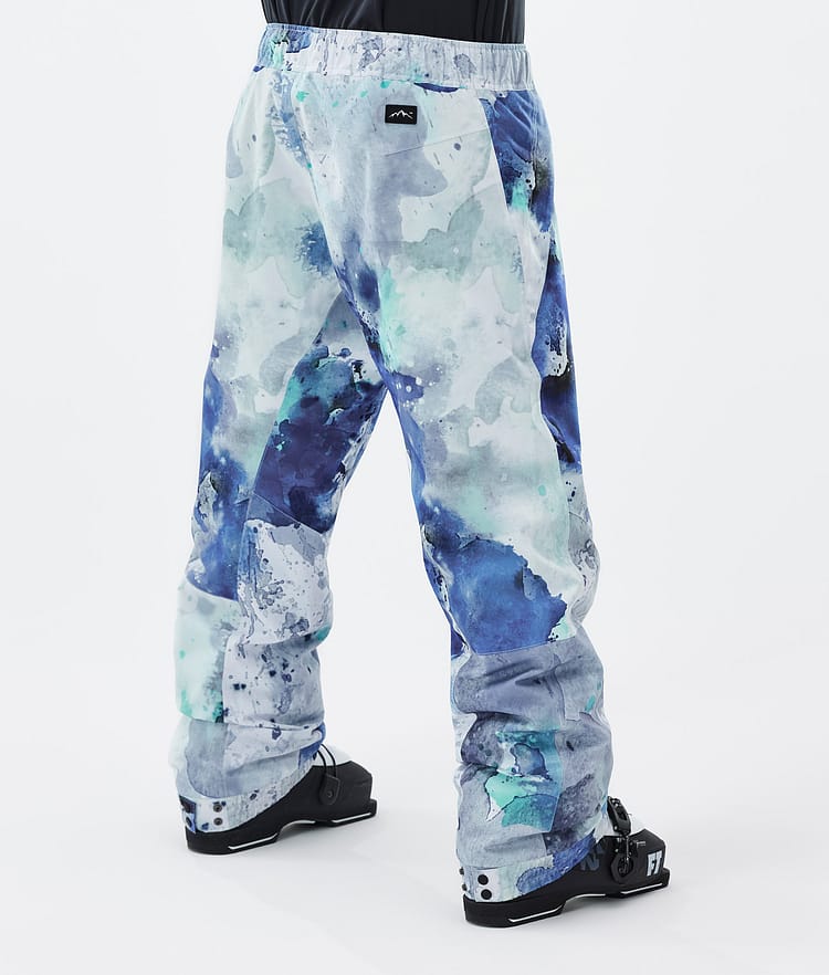 Dope Blizzard Ski Pants Men Spray Blue Green, Image 4 of 5