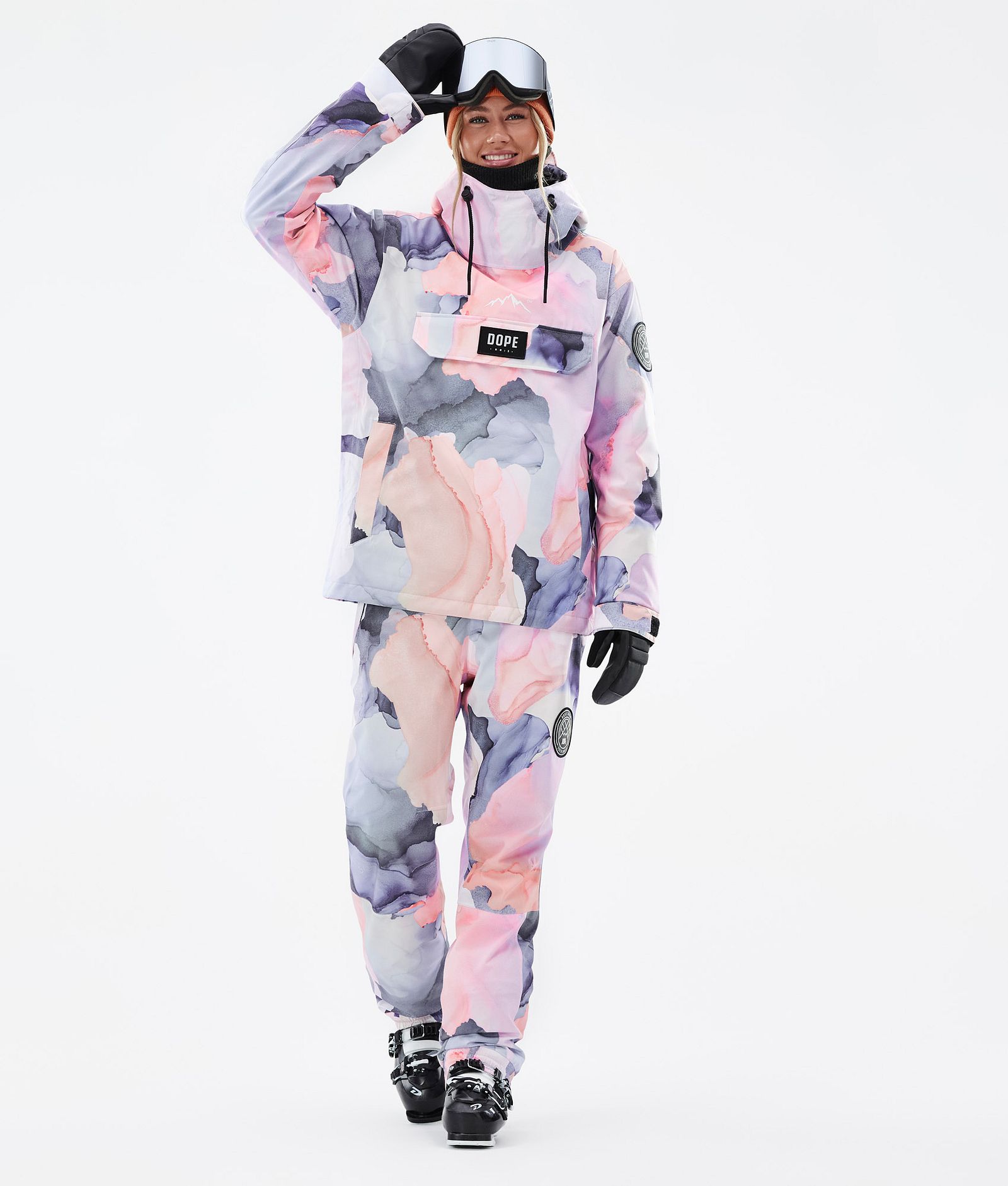 Dope Blizzard W Ski Pants Women Blot Peach, Image 2 of 5