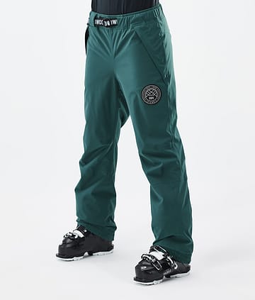 Dope Blizzard W 2024 Lyžařské Kalhoty Dámské Bottle Green