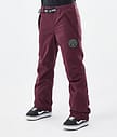 Dope Blizzard W Pantaloni Snowboard Donna Burgundy