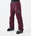 Dope Blizzard W Ski Pants Women Burgundy