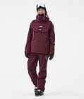 Dope Blizzard W Ski Pants Women Burgundy, Image 2 of 5