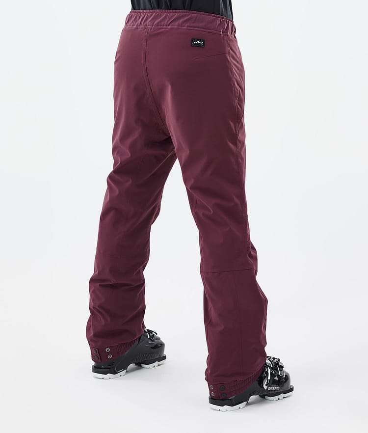 Dope Blizzard W Pantalon de Ski Femme Burgundy, Image 4 sur 5