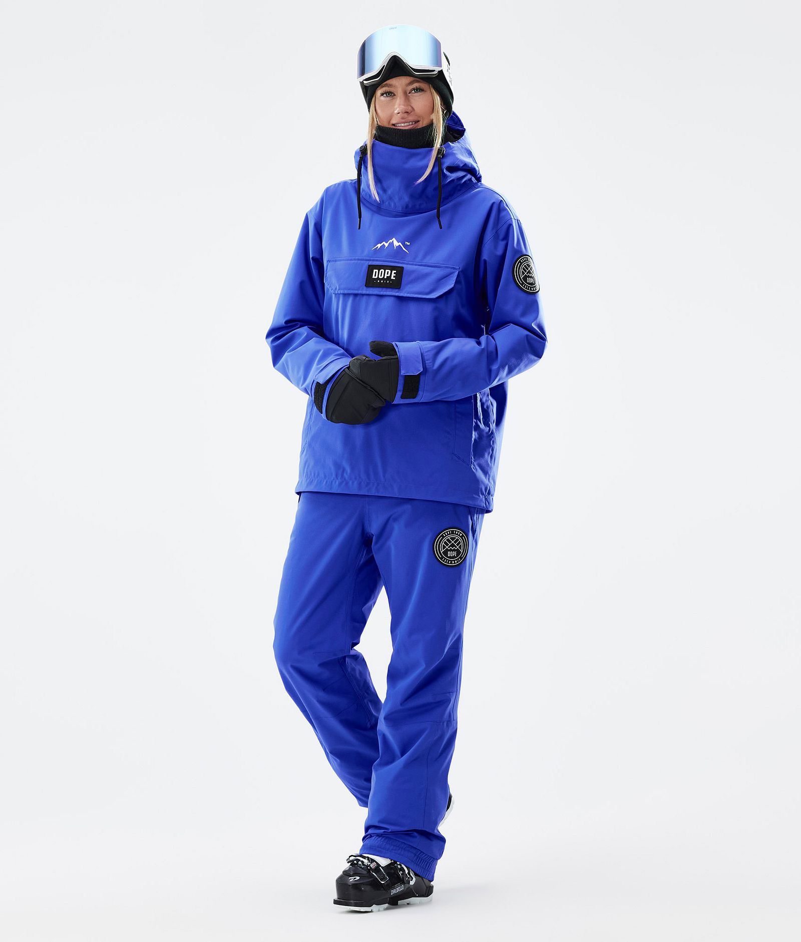 Dope Blizzard W Pantalon de Ski Femme Cobalt Blue