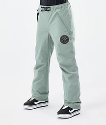 Dope Blizzard W 2024 Pantalon de Snowboard Femme Faded Green