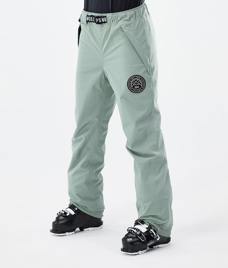 Dope Blizzard W Pantaloni Sci Donna Faded Green