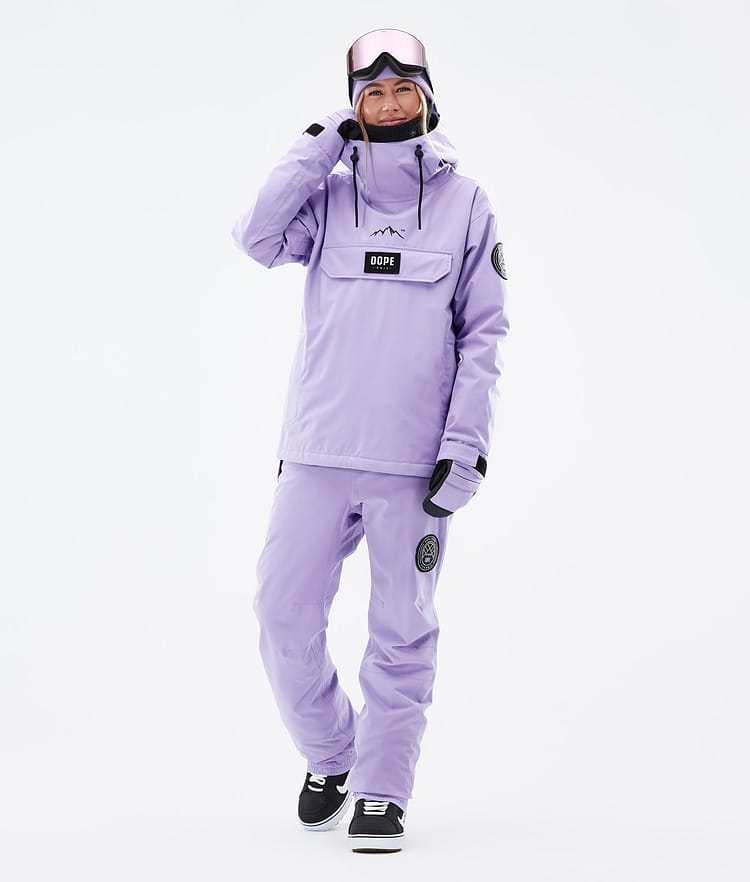 Dope Blizzard W 2024 Snowboard Pants Women Faded Violet Renewed, Image 2 of 5