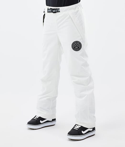 Dope Blizzard W Snowboard Broek Dames Old White