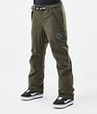 Dope Blizzard W Pantaloni Snowboard Donna Olive Green