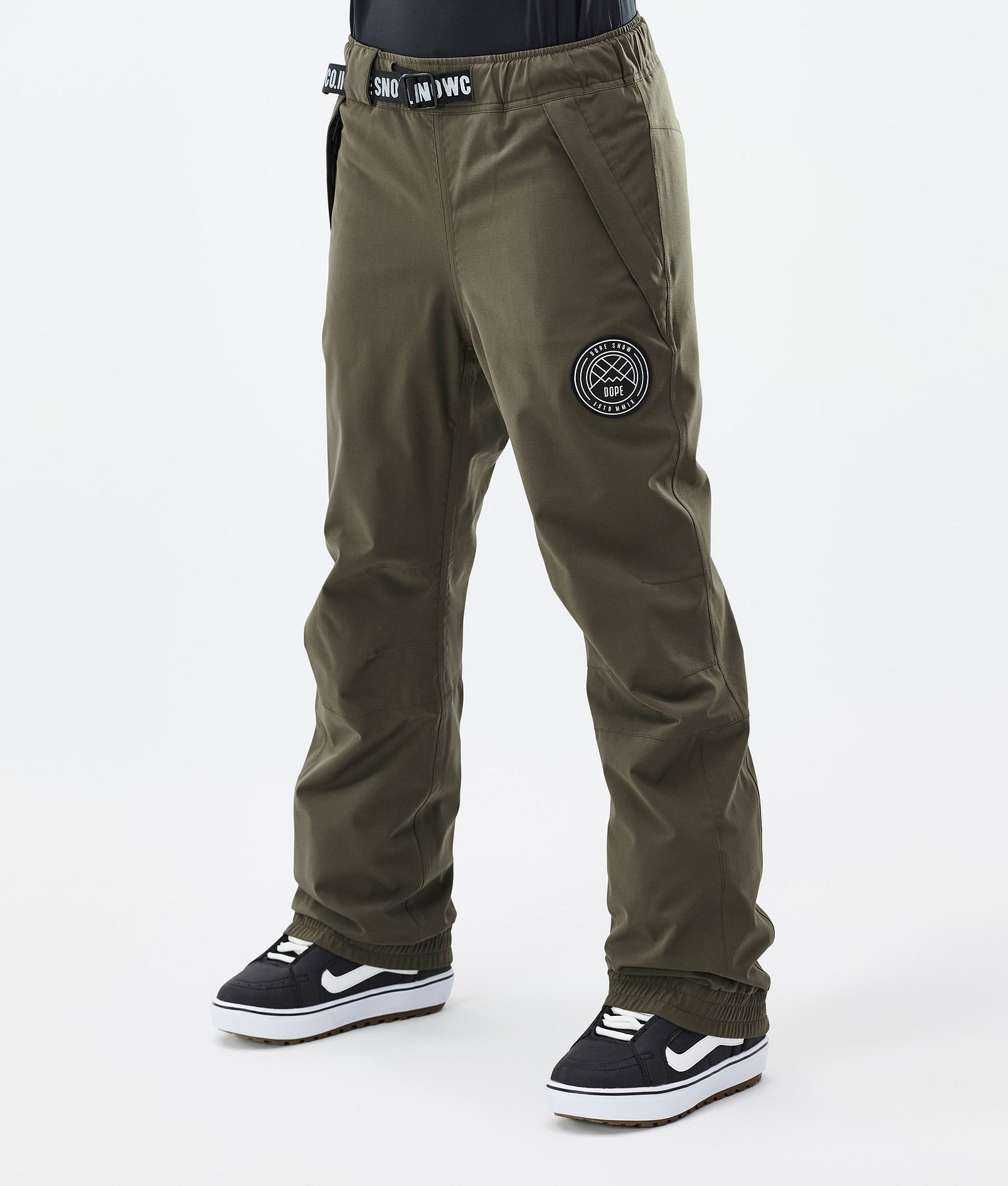 Dope Blizzard W Pantalon de Snowboard Femme Olive Green, Image 1 sur 5