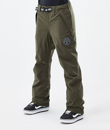 Dope Blizzard W 2024 Pantalon de Snowboard Femme Olive Green