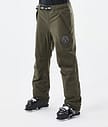 Dope Blizzard W Pantalon de Ski Femme Olive Green