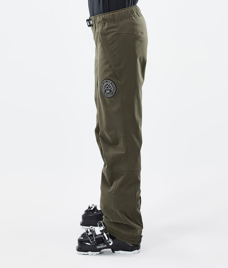 Dope Blizzard W Pantaloni Sci Donna Olive Green, Immagine 3 di 5