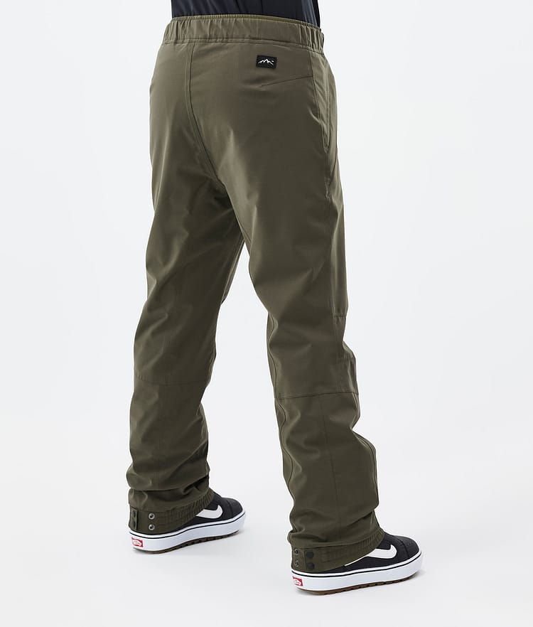 Dope Blizzard W Pantaloni Snowboard Donna Olive Green, Immagine 4 di 5