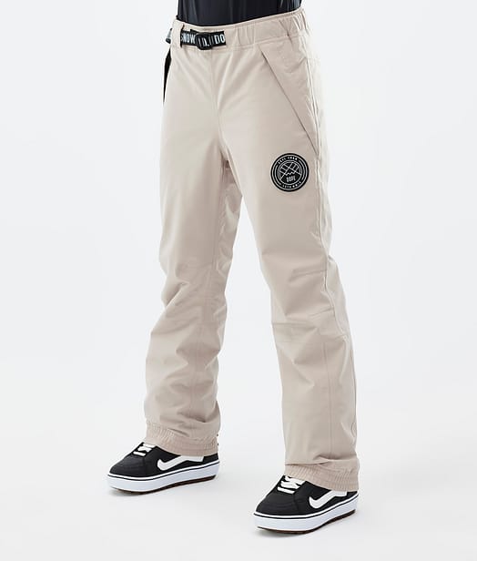Dope Blizzard W 2024 Snowboard Pants Women Sand