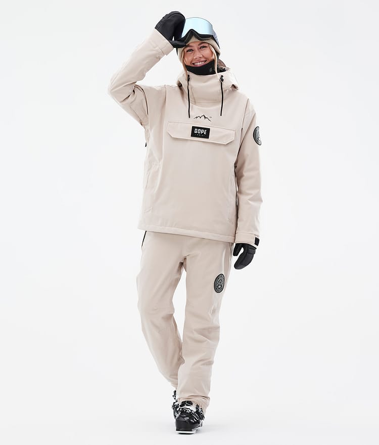 Dope Blizzard W Pantalon de Ski Femme Sand, Image 2 sur 5