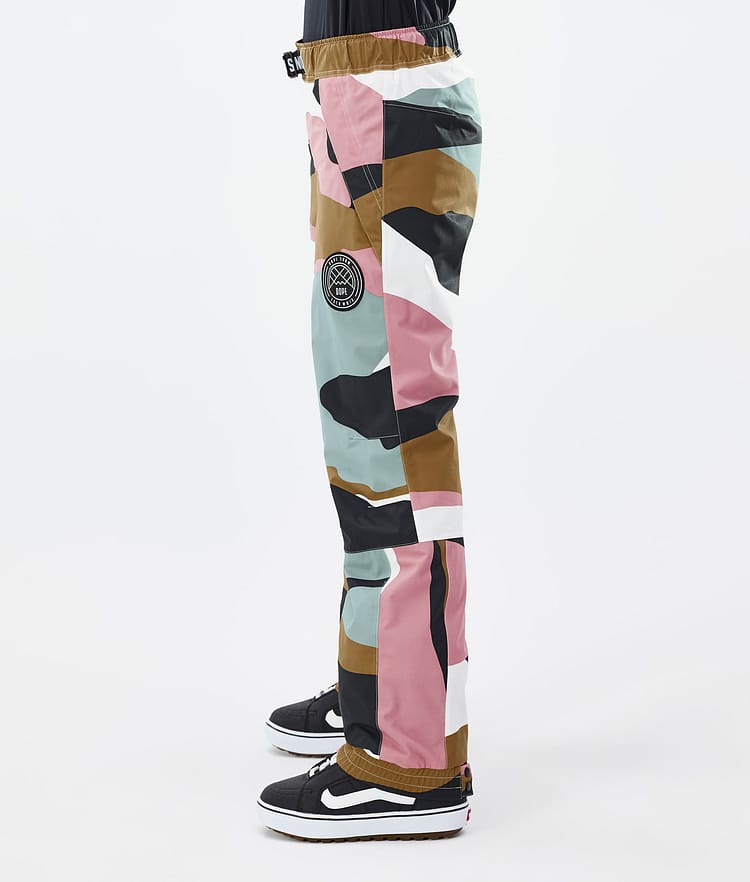 Dope Blizzard W Pantalon de Snowboard Femme Shards Muted Pink, Image 3 sur 5