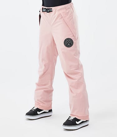 Dope Blizzard W Kalhoty na Snowboard Dámské Soft Pink