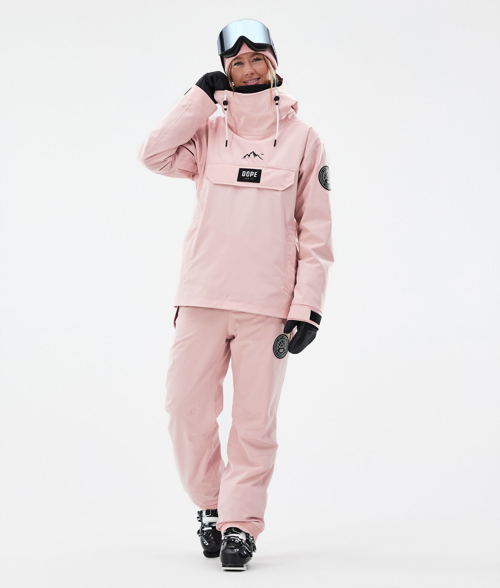 Dope Blizzard W Pantalon de Ski Femme Soft Pink