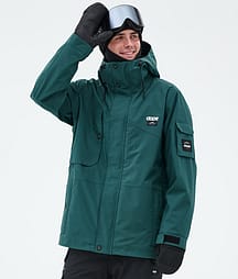 Dope Adept Snowboard Jacket Men Bottle Green