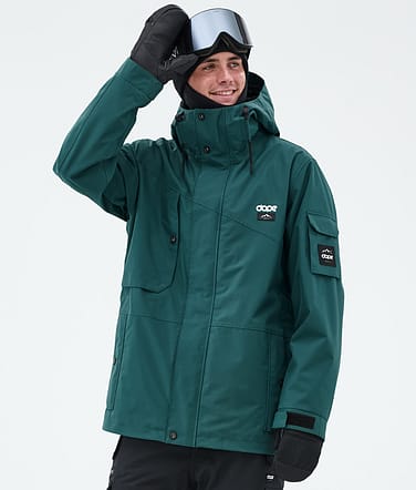 Dope Adept Ski Jacket Men Bottle Green