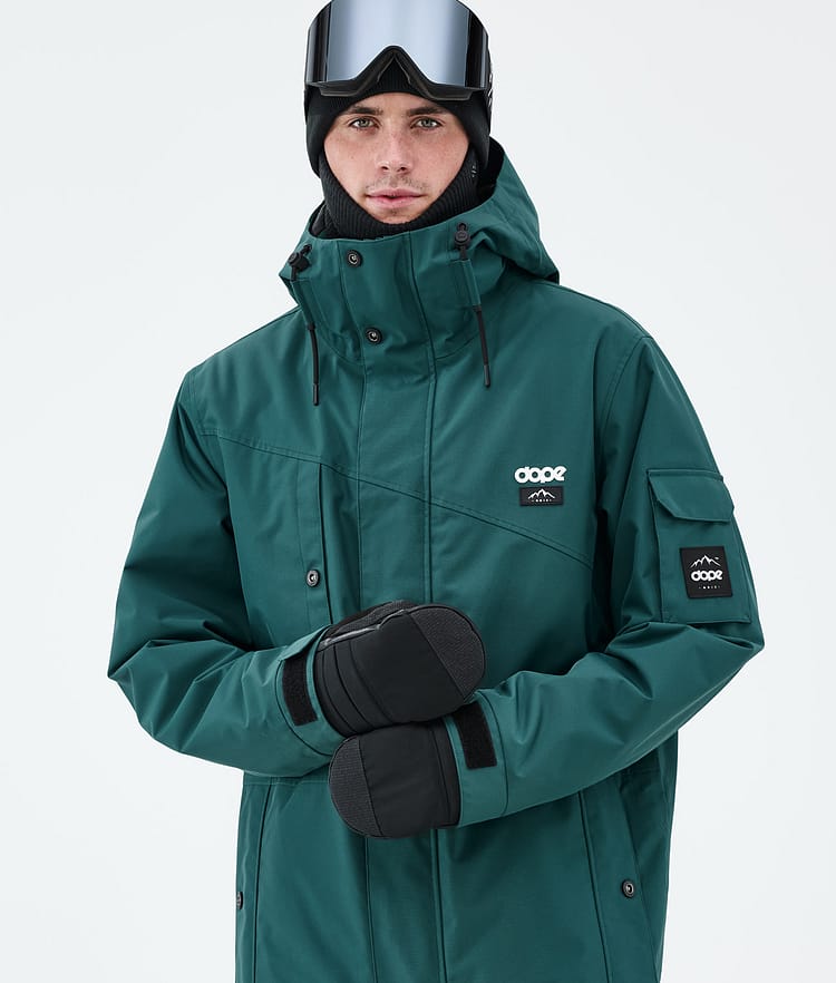 Dope Adept Snowboard Jacket Men Bottle Green, Image 2 of 10