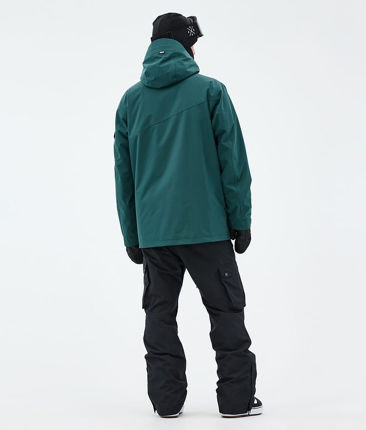 Dope Adept Snowboard Jacket Men Bottle Green, Image 5 of 10