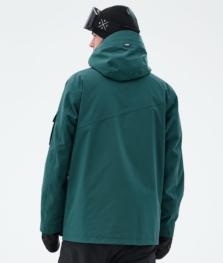 Dope Adept Snowboard Jacket Men Bottle Green, Image 7 of 10