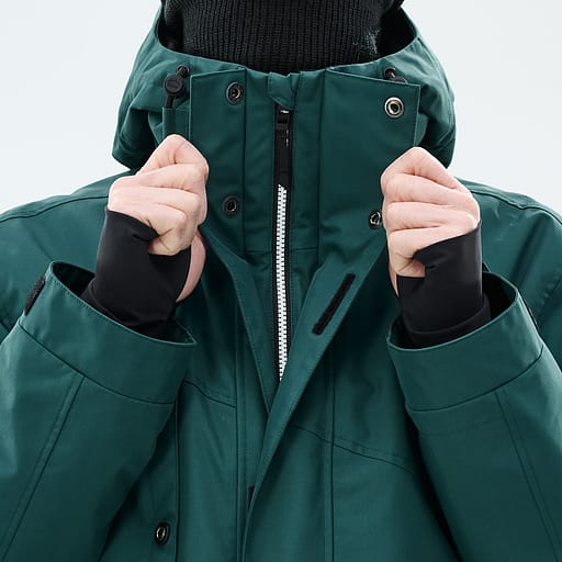 Front Zipper with Double Plackets Main Product Details Image,