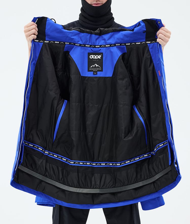 Dope Adept Ski Jacket Men Cobalt Blue, Image 10 of 10