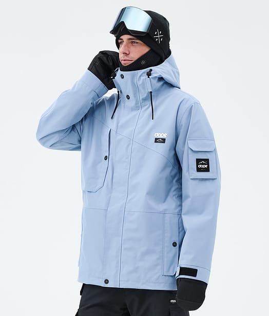 Dope Adept Ski Jacket Men Light Blue