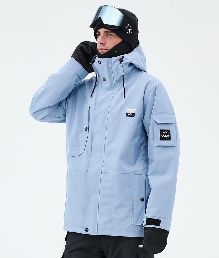 Dope Adept Ski Jacket Men Light Blue, Image 1 of 10
