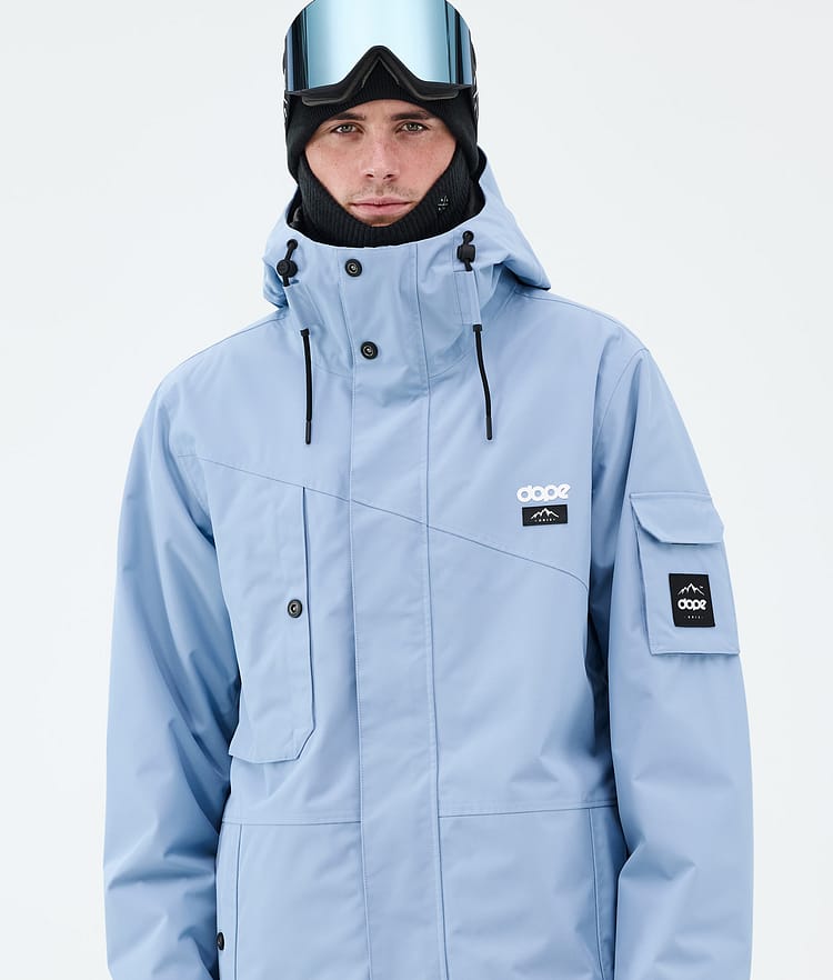 Dope Adept Snowboard Jacket Men Light Blue, Image 2 of 10