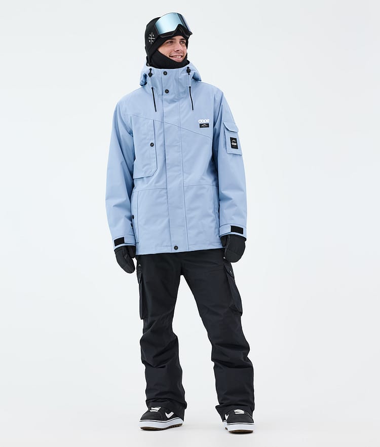 Dope Adept Snowboard Jacket Men Light Blue, Image 3 of 10