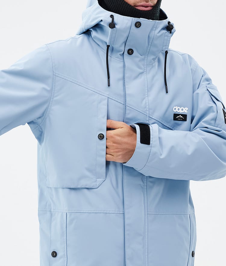 Dope Adept Veste de Ski Homme Light Blue, Image 9 sur 9