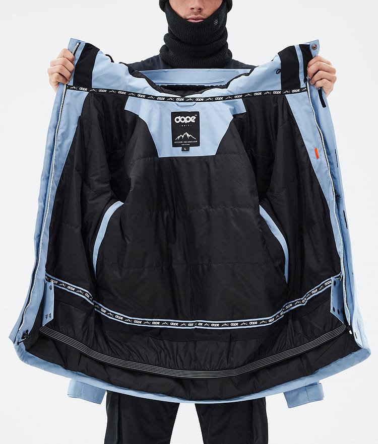 Dope Adept Veste de Ski Homme Light Blue