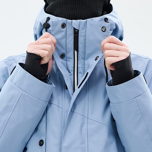 Front Zipper with Double Plackets Main Product Details Image,