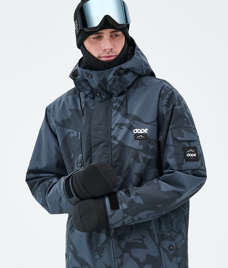 Dope Adept Ski Jacket Men Metal Blue Camo, Image 2 of 10