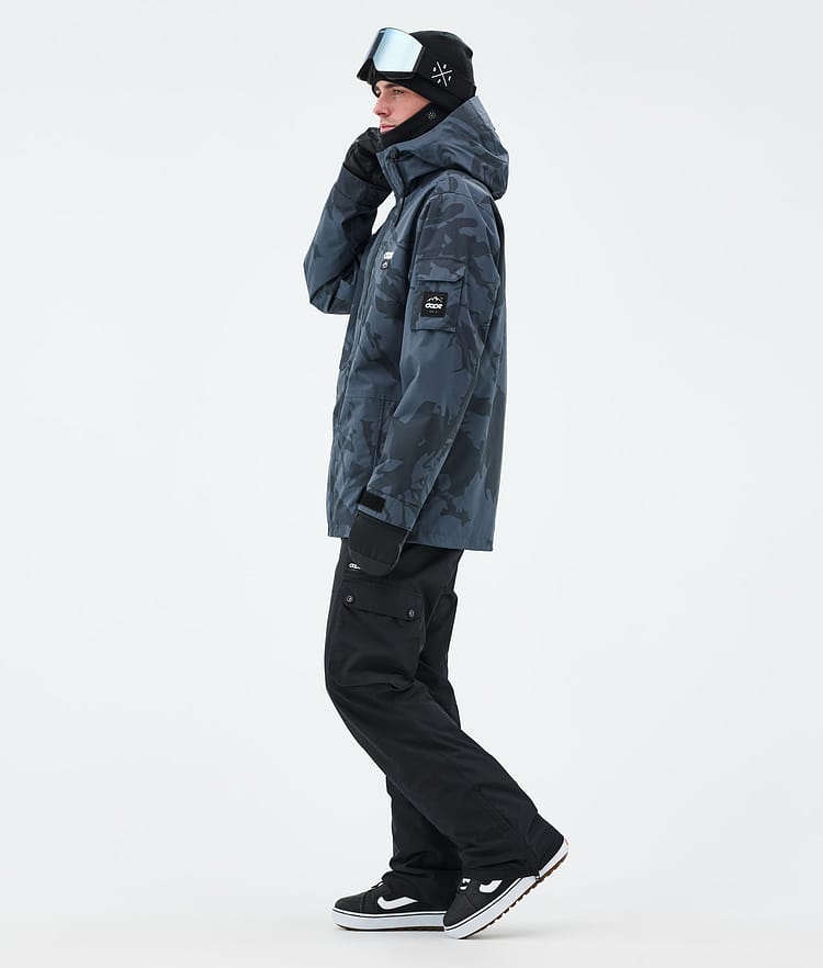 Dope Adept Snowboard jas Heren Metal Blue Camo, Afbeelding 4 van 10