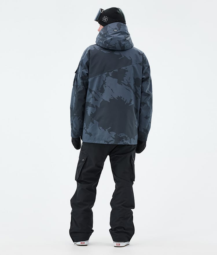 Dope Adept Snowboard jas Heren Metal Blue Camo, Afbeelding 4 van 9