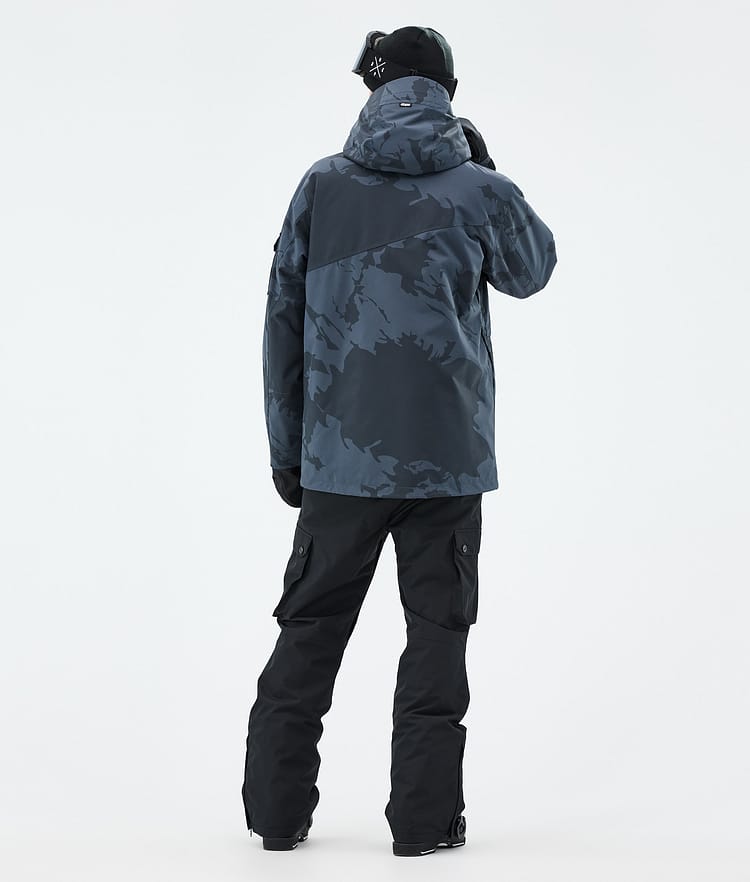 Dope Adept Ski Jacket Men Metal Blue Camo, Image 5 of 10