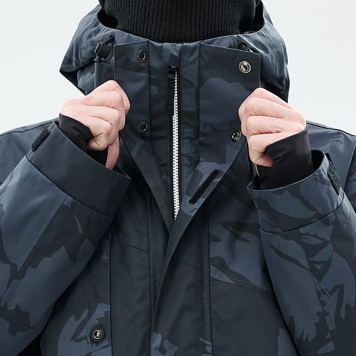 Front Zipper with Double Plackets Main Product Details Image,