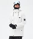 Dope Adept Snowboard Jacket Men Old White