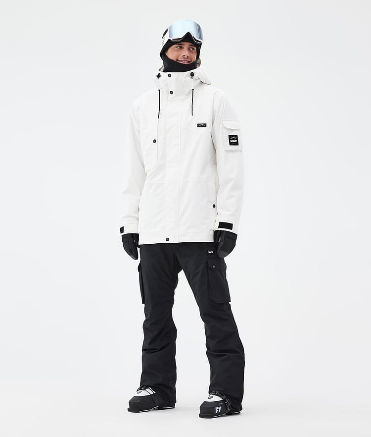 Dope Adept Ski Jacket Men Old White