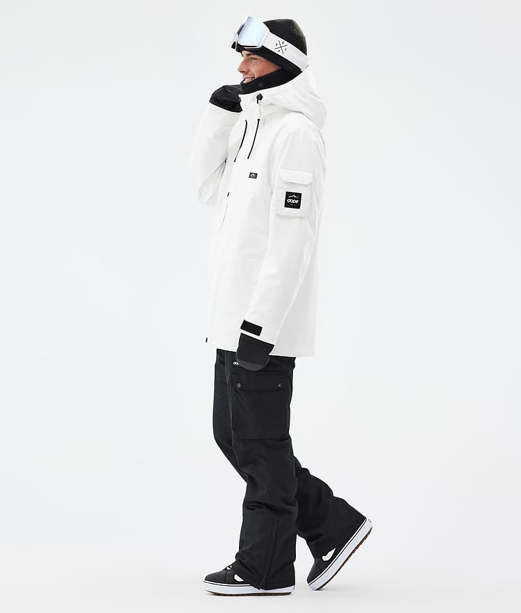 Dope Adept Kurtka Snowboardowa Mężczyźni Old White Renewed, Zdjęcie 4 z 9