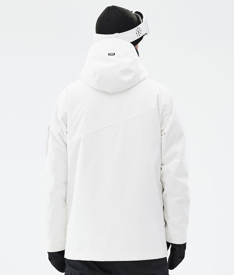 Dope Adept Ski Jacket Men Old White