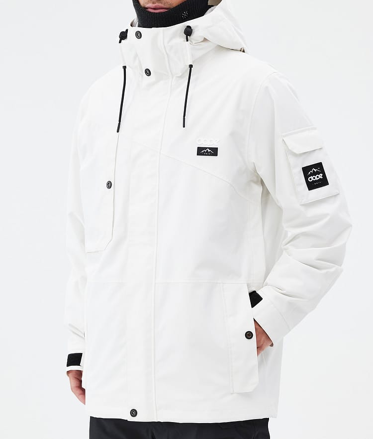 Dope Adept Ski Jacket Men Old White