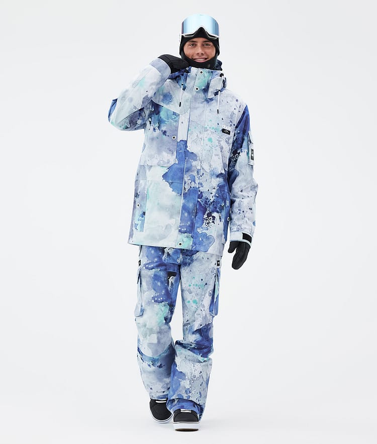 Dope Adept Veste Snowboard Homme Spray Blue Green, Image 2 sur 9