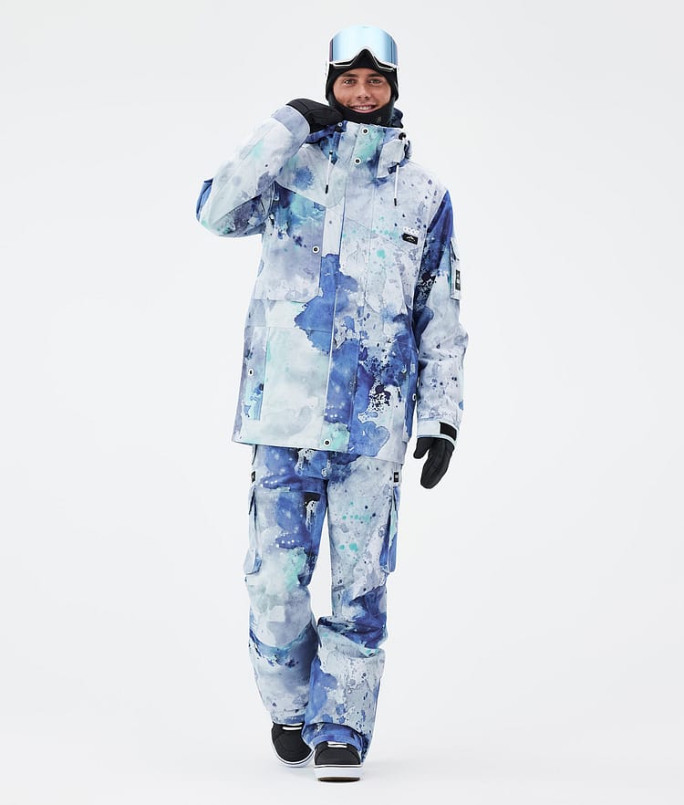 Dope Adept Veste Snowboard Homme Spray Blue Green Renewed